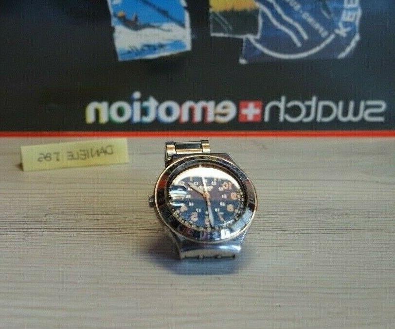 uomo vintage swatch irony ag 1993 water