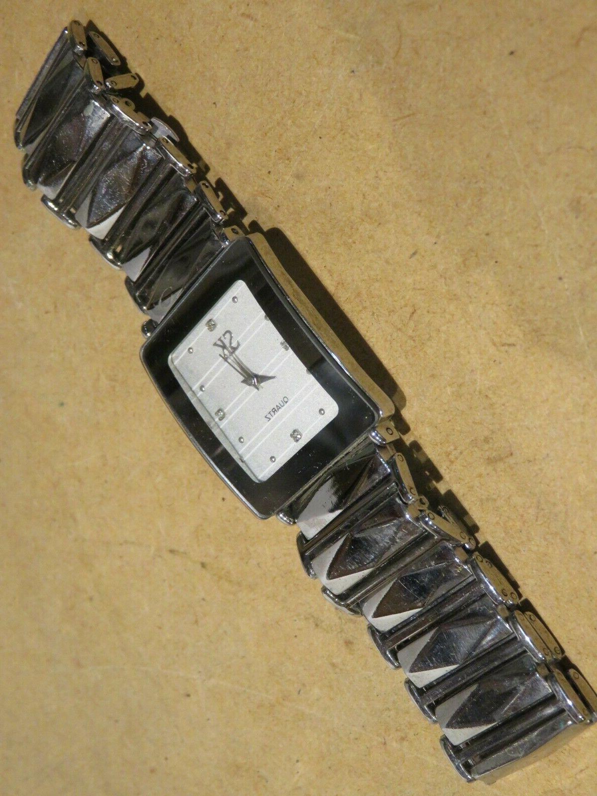 vecchio orologio da polso stainless steel back