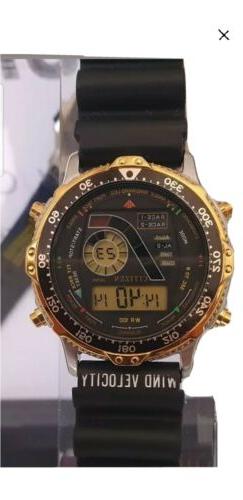 Vintage Citizen 1981 Windsurfing D160 multicolour LCD Digita