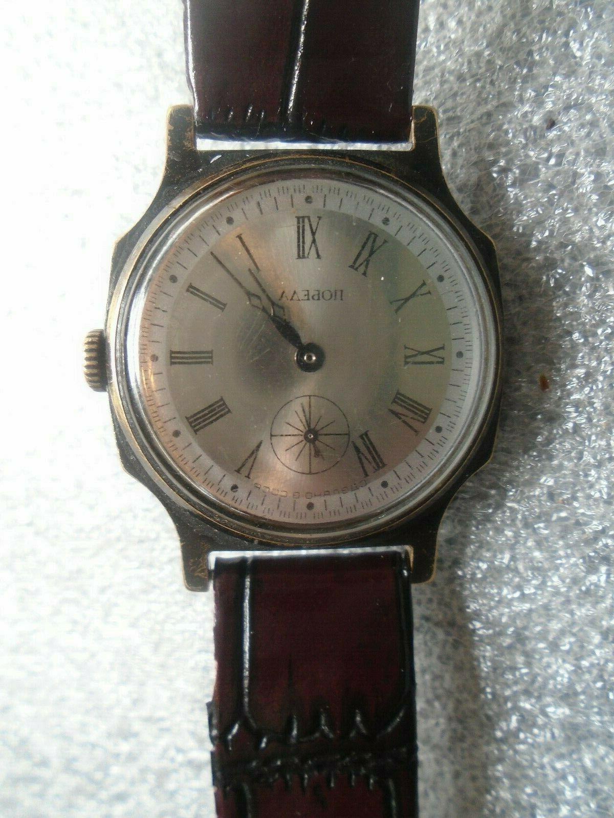 vintage da uomo russo meccanico orologio da