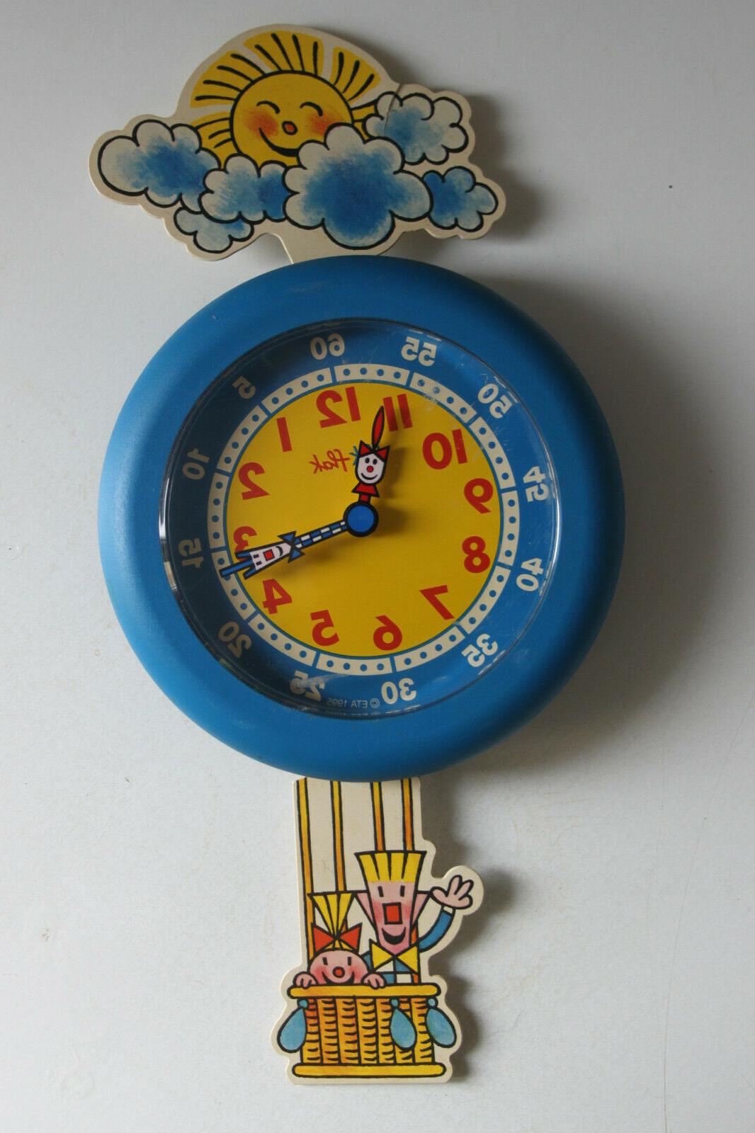 vintage orologio da muro playground 1989 arredo
