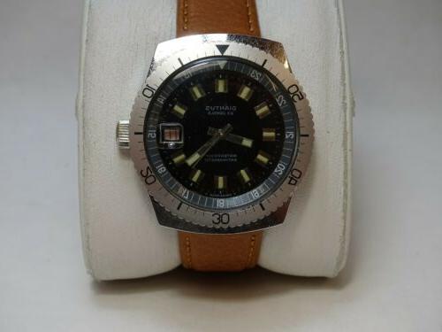 vintage skin diver gents watch 70 s