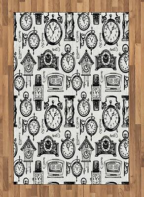 vintage tappeto orologi disegnati a mano