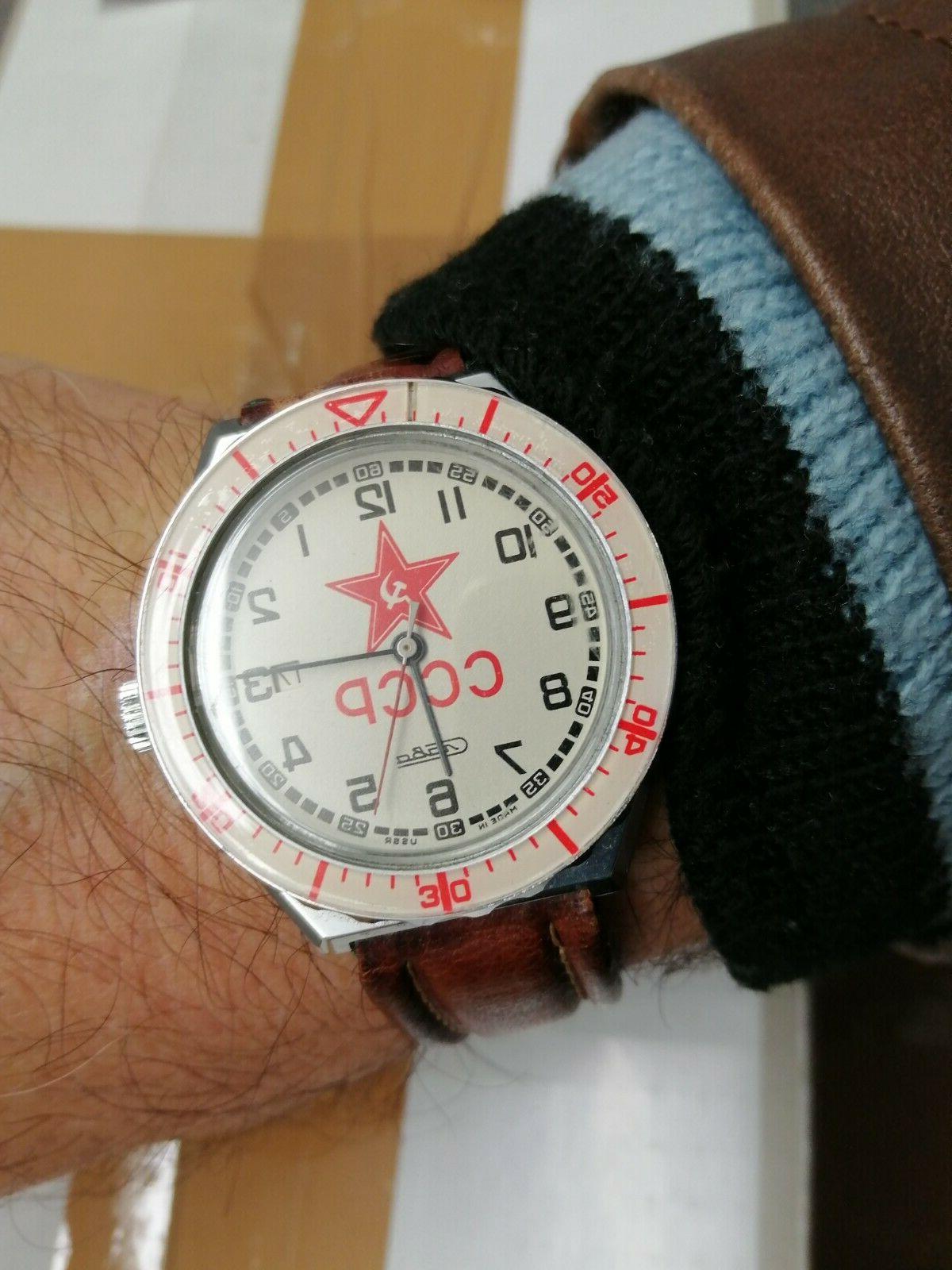 vintage uomo russo cccp carica manuale