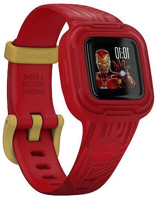 vivofit jr 3 bambini azione watch marvel