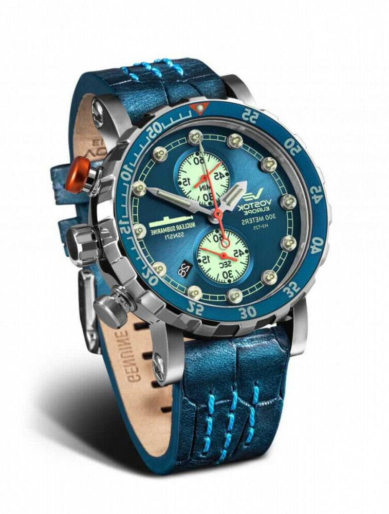 vostok europe nuclear submarine cronografo vk61 571a610