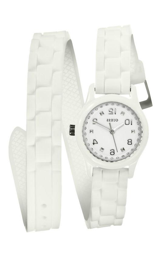 w65023l1 micro mini orologio donna bianco con