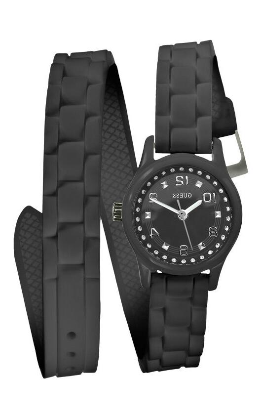 w65023l2 micro mini orologio da donna nero