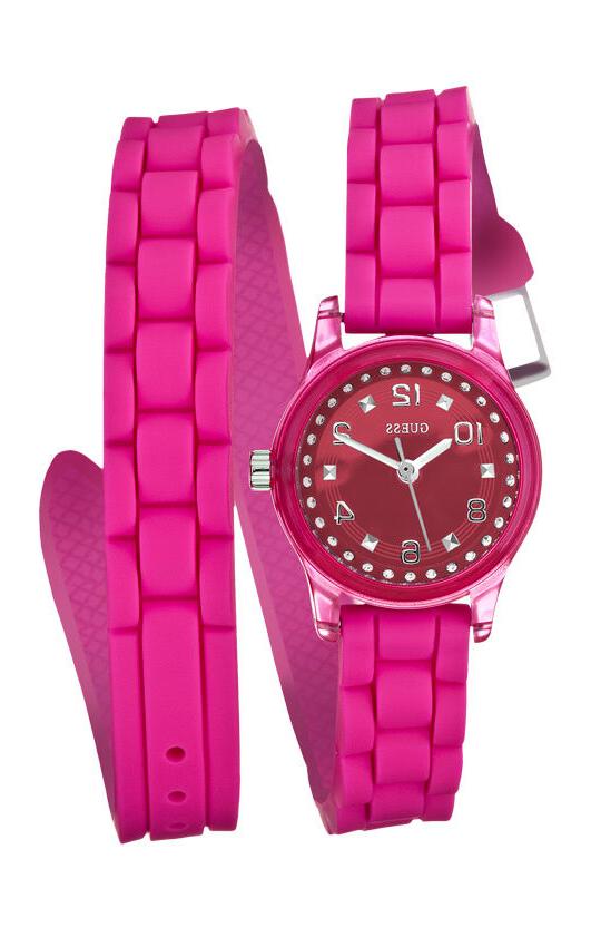 w65023l3 micro mini orologio da donna fucsia