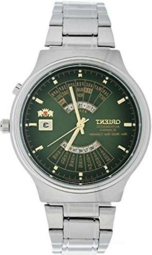watch feu00002fw uomo argento verde analogico quadrante