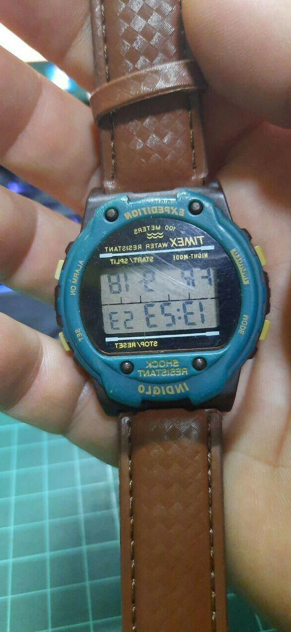 watch lcd expedition indiglo shock resistant used