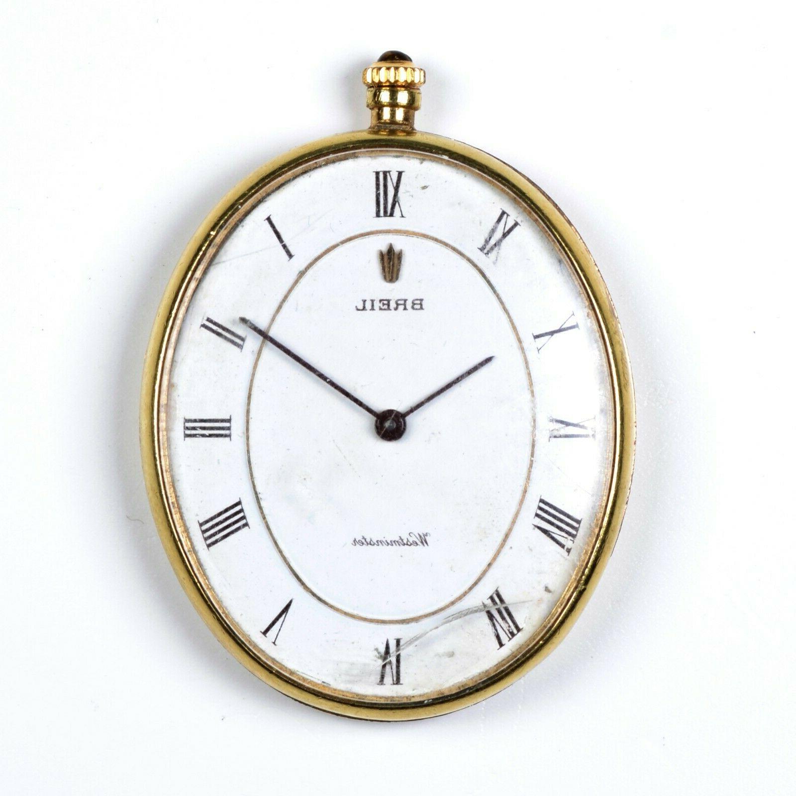 westminster orologio vintage da tasca donna placcato