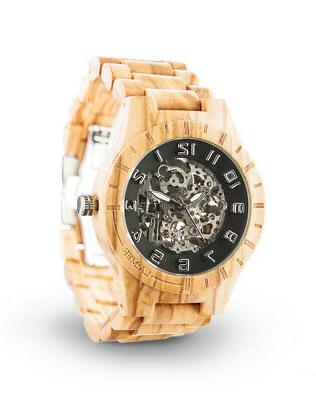 woodwatch rick automatico orologio in legno lm0062