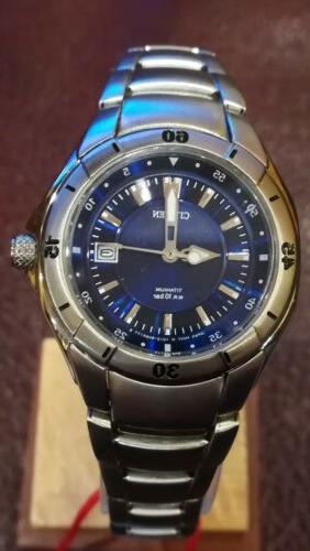 wr100 titanium con datario indici e sfere