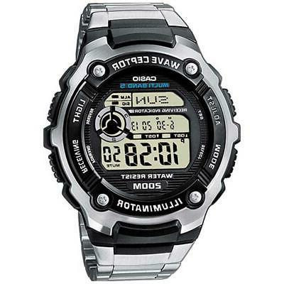wv 200de orologi elettronica argento