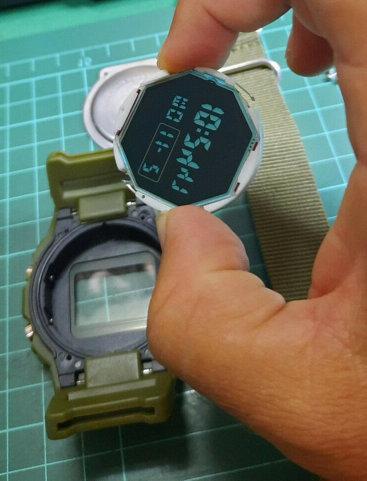 xl big size g shock green military