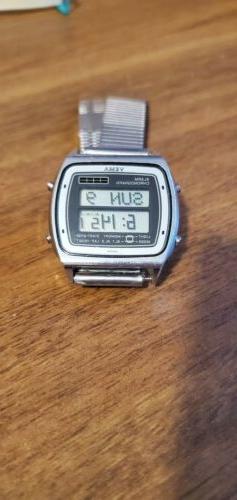Yema Watch LCD Memo Vintage No Seiko