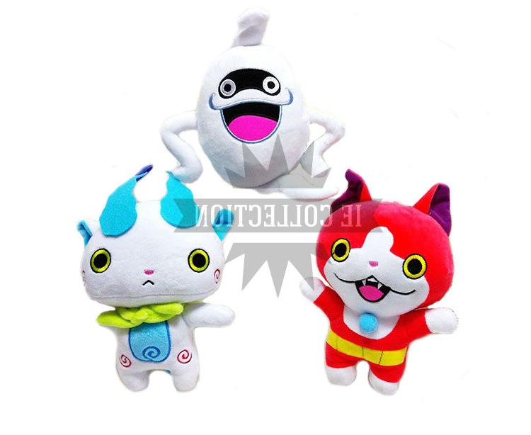 yo kai watch wisper jibanyan komasan peluche
