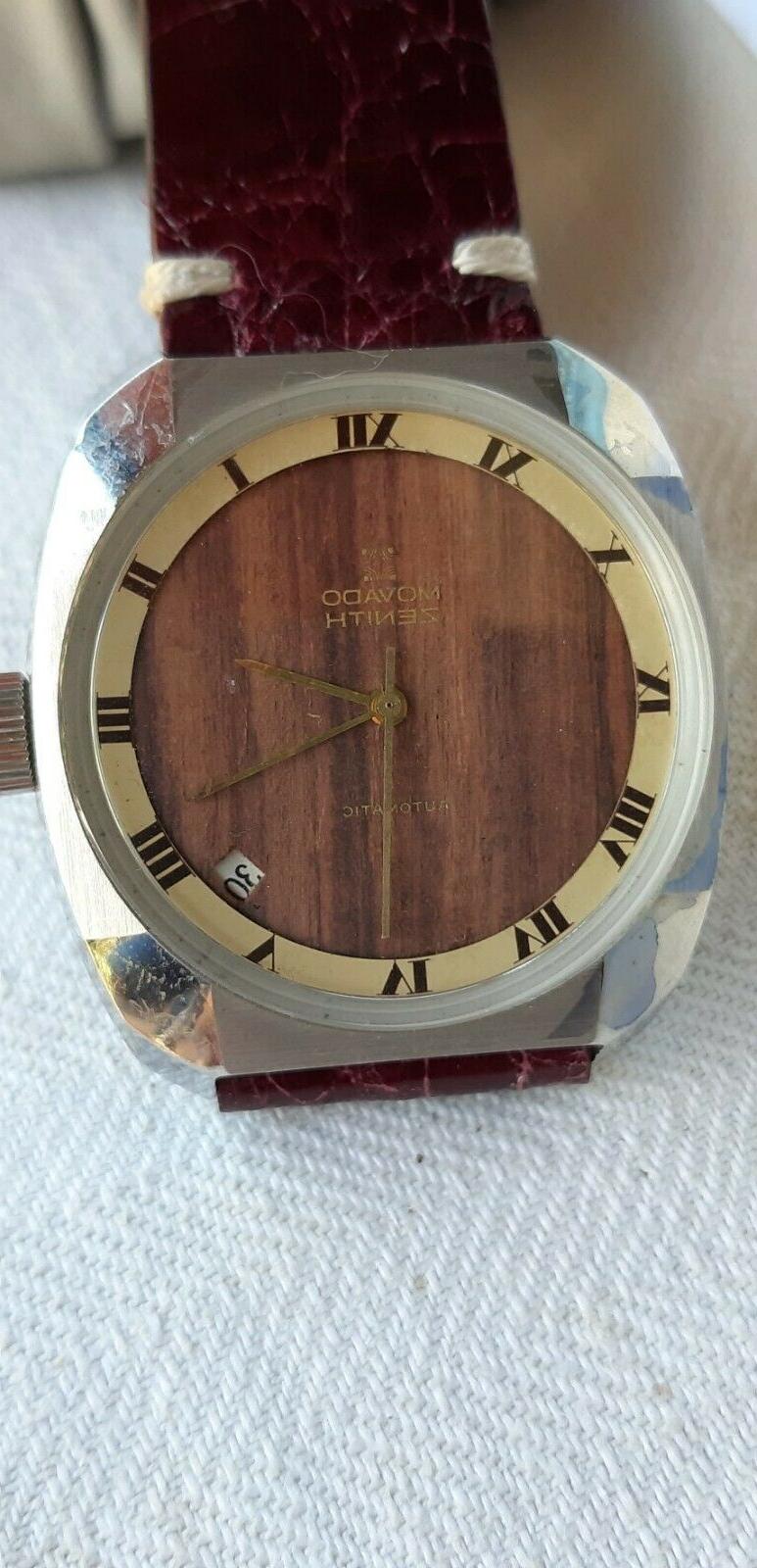 zenith quadrante legno 37mm 1