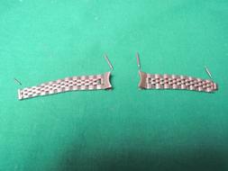 *L68*-2 SPEZZONI BRACCIALE  ROLEX LADY- ACCIAIO BRACELET  OR