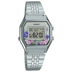 O Donna Polso Vintage Nuovo Crono Sveglia Luce Bat 5anni