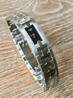TISSOT LADY L820H QUADRANTE NERO RETTANGOLARE NOS - NUOVO