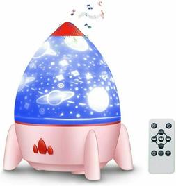 Lampada Da Comodino, Piccola A Proiezione A Razzo, Rosa