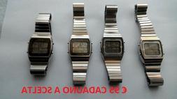 SEIKO LCD  A 714-5050-RUNNING MAN -OROLOGI- QUADRANTI NERO E