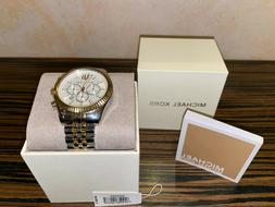 Michael Kors Lexington MK8344 45mm Cassa di Acciaio, Cinturi