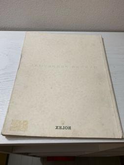 ROLEX LIBRO BOOK CATALOGO BLOCKET DEPLIANT BROCHURE ANNO 200