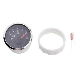 Manometro per misuratore di pressione olio 12V / 24V per mar