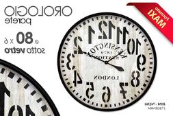 O &Oslash;80cm Tondo Da Parete Sotto Vetro London Living Look Jdm 