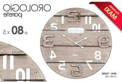 O Da Parete Tondo &Oslash; 80 Cm Stile Legno Pallet Country Jdm 73