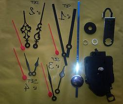 Orologio A Pendolo Movimento Muro Parete Gambo 5mm