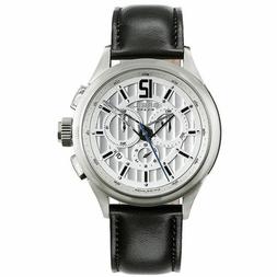 O Chrono Uomo Cinturino In Pelle Nera Bw0531