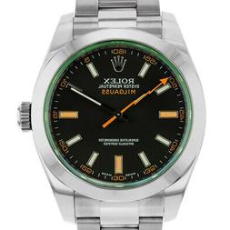 Rolex Milgauss 116400 Uomo Acciaio Inox Automatico Nero 1 An