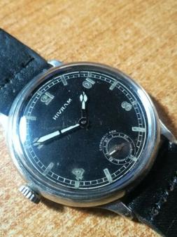 MARVIN military Swiss Made 40mm VINTAGE WATCH MANUAL WINDING