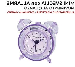 O Sveglia Piccola Analogica Da Viaggio Con Allarme Tavolo Co