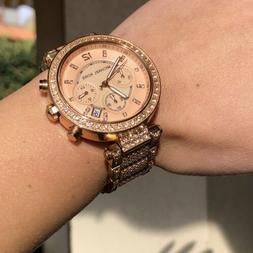 O Da Polso In Acciaio Colore Oro Rosa