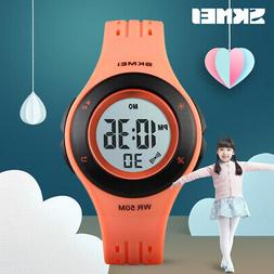 O Da Polso Digitale Ragazza Ragazzo Chrono Led Watch
