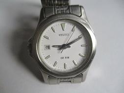 Citizen modello da donna quadrante bianco WR50