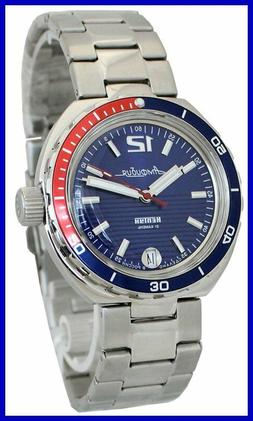 "NEPTUNE" AMPHIBIA 200m VOSTOK AUTOMATIC MECHANICAL WATCH! N