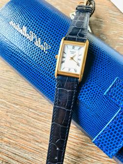 TISSOT NEW HELVETIA LADY IN ORO 18 KT - RETTANGOLARE - T7133