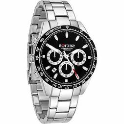 O Cronografo Quarzo Uomo Con Cinturino In Acciaio Inox R