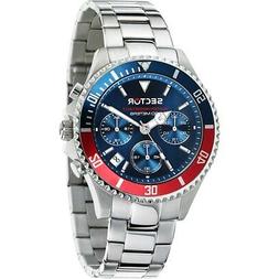 O Cronografo Quarzo Uomo Con Cinturino In Acciaio Inox R