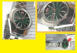 NOS VINTAGE ORIENT lady sub all stainless automatic caseback