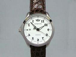 O Philip Watch Elegante Automatic Cassa Acciaio Date New Cro