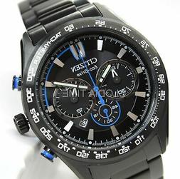 Citizen Nuovo 2021 Eco-Drive Solare Aviator Crono Acciaio Ip