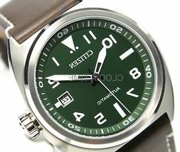Nuovo Citizen Automatico Uomo Tempo Verde NJ0100-38X 100 Met