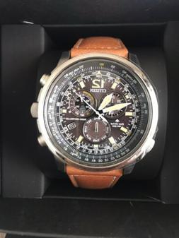 Nuovo!!!Citizen Crono Pilot Acciaio Radiocontrollato CB5860-